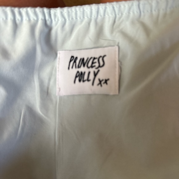 Princess Polly Blue Lace Tank - Picture 3 of 3